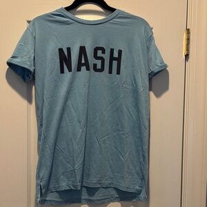 Nash Sky Blue Graphic Tee